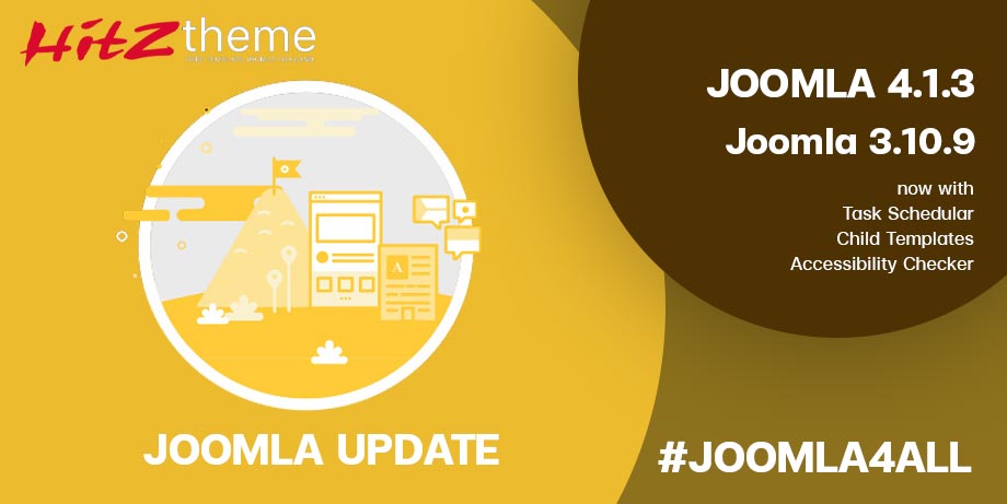Joomla 4.1.3 และ Joomla 3.10.9 มาแล้ว