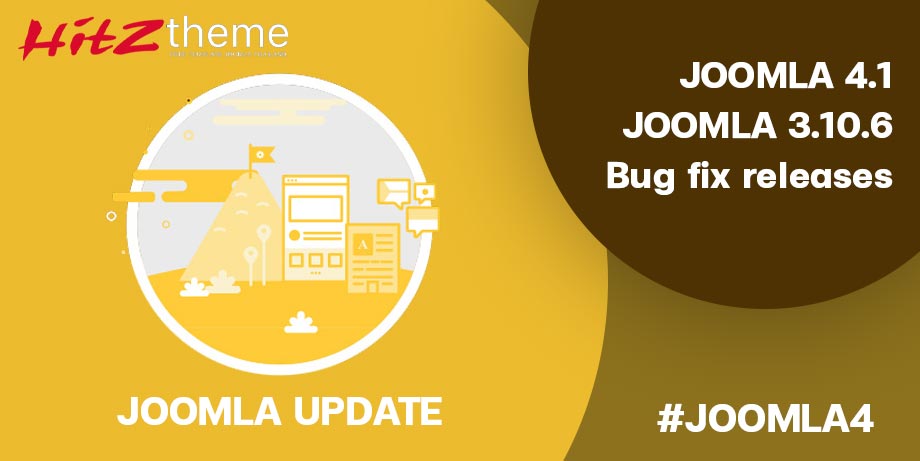 Joomla 4.1.0 Stable - Joomla 3.10.6 มาแล้ว