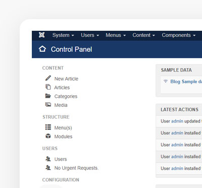 อัพเกรด joomla 3 อัพเกรด joomla 3